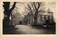 Corte de Odile de la POSTAL de la VENDIMIA Mont Saint del convento y de la camara acorazada