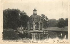 CPA Chateau de Chantilly L Ile D Amour