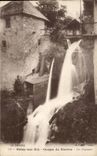 VINTAGE POSTCARD Savoy Gresy on Aix Falls of Sierroz cascades