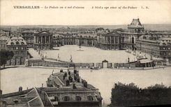 VINTAGE POSTCARD Versailles the Palate considering has Vol D bird