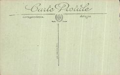 VINTAGE POSTCARD Ruins Of the Great War Rheims Panorama of the ruins towards the Militaria theater