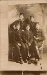 Real photo Soldiers Militaria number 30 on the collars