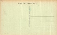 VINTAGE POSTCARD Ferte under Jouarre terraces of the Edge of the Marne