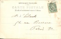 POSTAL Le Havre de la VENDIMIA las laminas de la brisa y el L antes de los barcos portuarios