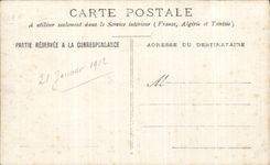 VINTAGE POSTCARD Edge of river