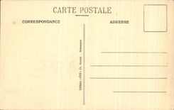 VINTAGE POSTCARD Trawl nets on the Marne War memorial the Statement by Gastgon Broquet Militaria