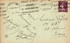 VINTAGE POSTCARD Grenoble Bridge of L Esplanade and Forts of Plane and the Bastille