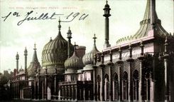 VINTAGE POSTCARD Royal The House East Brighton Face