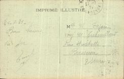 VINTAGE POSTCARD Heavy Funicular of the Peak of Jer Left the 2nd tunnel and the valley