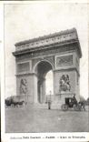 CPA Paris L Arc de Triomphe Petit Journal