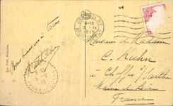 Columna de Bruxelies de la POSTAL de la VENDIMIA de congrios