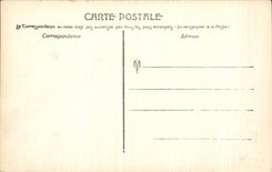 VINTAGE POSTCARD Autun Panoramic View