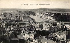 VINTAGE POSTCARD Redon View On the basin