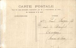 VINTAGE POSTCARD Paris the Lake Bois de Boulogne