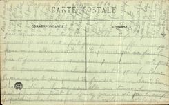 VINTAGE POSTCARD Angers the house D Adam