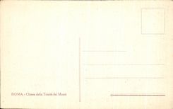 POSTAL Roma Chiesa Della Trinita Dei Monti de la VENDIMIA