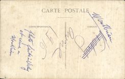 Real photo Vichy Militaria number 19 on the collar