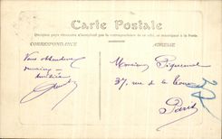 Mercado de los lugares de Suresnes de la POSTAL de la VENDIMIA