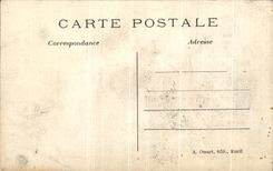 VINTAGE POSTCARD Rueil Castle of Malmaison Principal Frontage