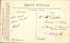 VINTAGE POSTCARD Rueil Auenue of Automobile Paris Bakery