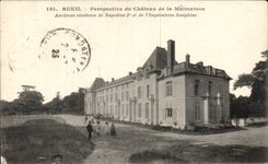 VINTAGE POSTCARD Rueil View of the Castle of Malmaison Old residence of Napoleon 1st and L Josephine empress
