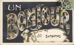 Mujeres de Suresnes de la POSTAL de la VENDIMIA hola