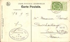 Cueva de la POSTAL de la VENDIMIA de Han el cuarto de la boveda