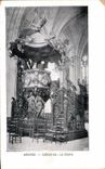 Catedral de Amberes de la POSTAL de la VENDIMIA el púlpito
