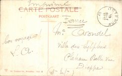 CPA Ostende La Nouvelle Poste