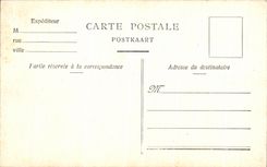 POSTAL Bruselas de la VENDIMIA el teatro de la moneda