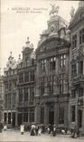 VINTAGE POSTCARD Brussels Grand Places House of Brewers
