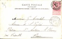 POSTAL Bruselas Masison de la VENDIMIA de las corporaciones