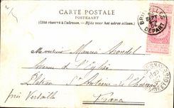 POSTAL Bruselas L ayuntamiento de la VENDIMIA