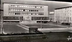 CPSM Brest La Tresoriere Generale Et Son Square le Long de la rue Jean Mace