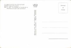 CPAM Brest Le chateau a l entree de Penfeld et le port de commerce