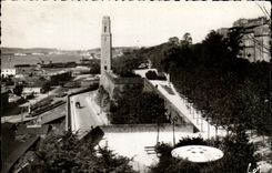 CPSM Brest Cours Dajot Monument commemoratif americain et la rade