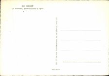 CPA Brest Le Chateau Patrouilleurs A quai Bateaux