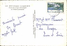 CPA Brest Le Square De La Place de La Tour d Auvergne