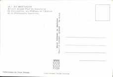 CPM En Bretagne Brest Grand Porte de Guerre Et De Commerce