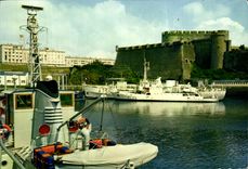 CPM Brest Le Chateau Bateau