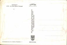 CPM Brest Le Pont Albert Louppe 