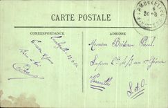 CPA Brest Vue Prise du Chateau Bateau