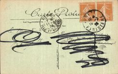 CPA Brest La Porte du Chateau Soldats Militaria