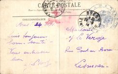 CPA Brest Vue Sur L Escade Bateaux