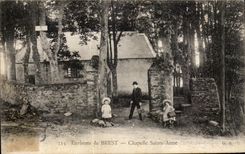 CPA Environs de Brest Chapelle Sainte Anne