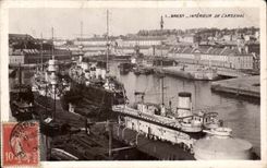 CPA Brest Interieur De L Arsenal Bateaux