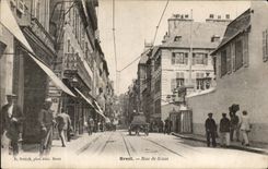 CPA Brest Rue De Siam