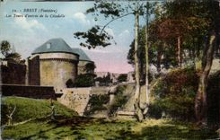 CPA Brest La Tours L Entree de La Citadelle