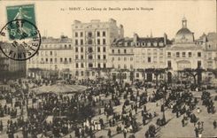 CPA Brest Le Champ De Bataille Pendent La Musique