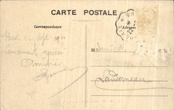 CPA Brest Monument des Morts Militaria